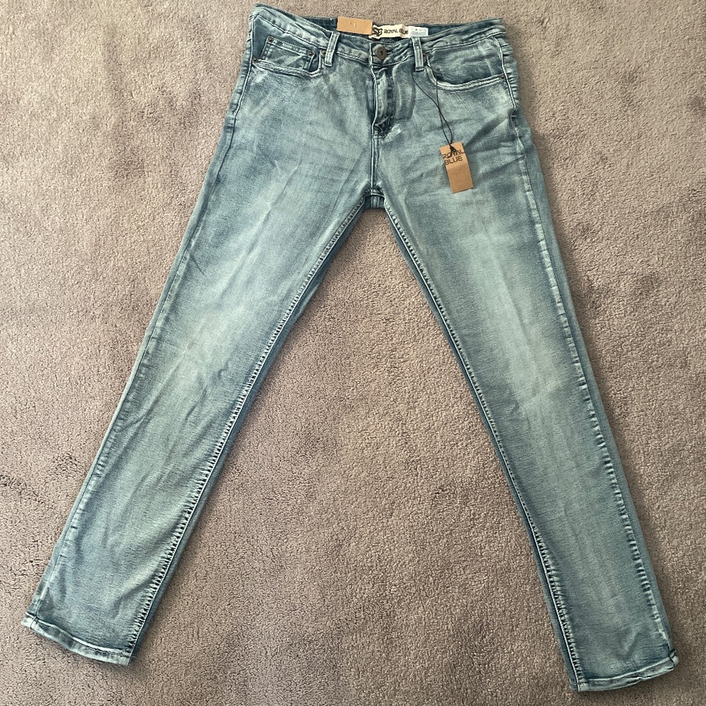 Royal Blue Skinny Jeans
